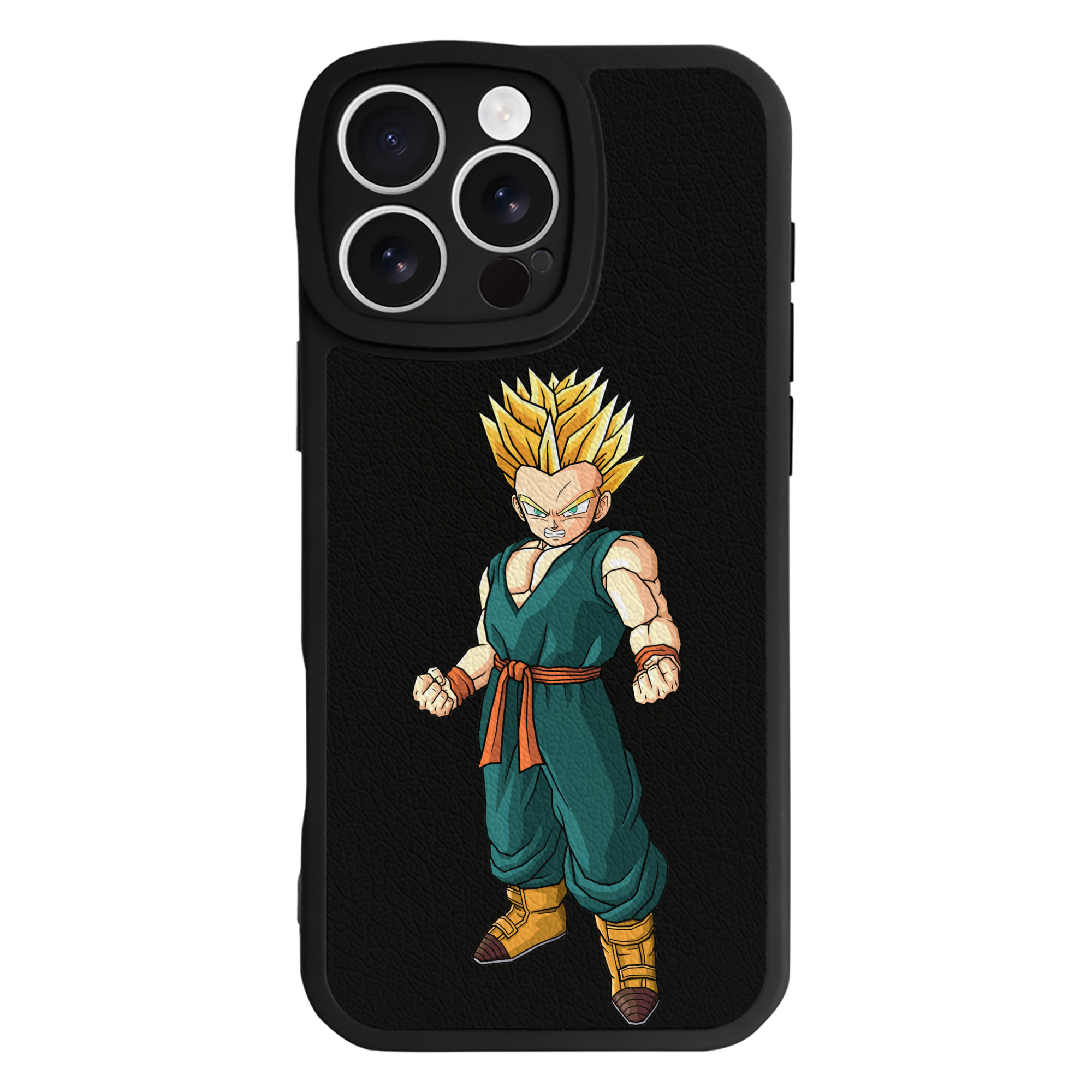 （画像用） ドラゴンボール DRAGON BALL 【iPhone 16シリーズ対応】シリコンスマホケース（レザー調） 材質：シリコン